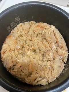 塩昆布サーモン炊き込みご飯-レシピのメイン写真