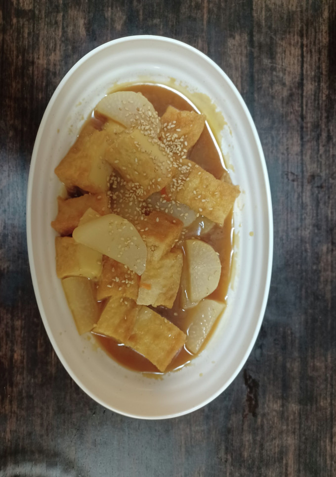 厚揚げと大根の煮物-レシピのメイン写真