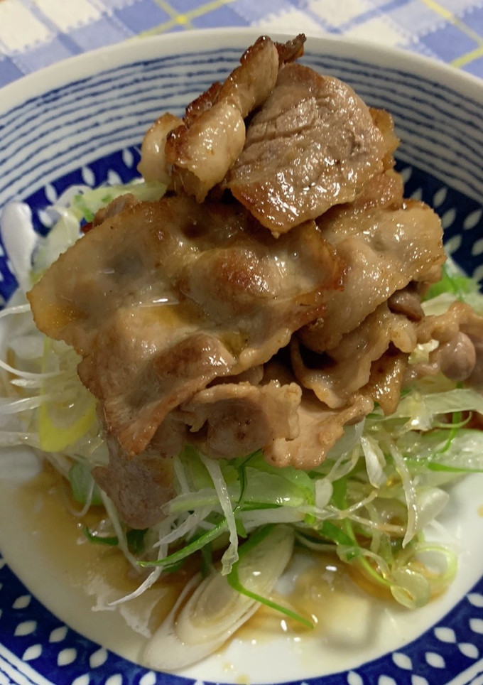 豚バラdeネギ焼豚風♪-レシピのメイン写真