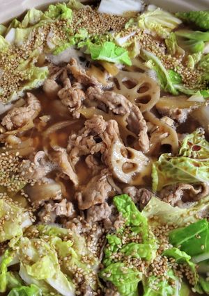 豚の生姜焼き風お鍋-レシピのメイン写真