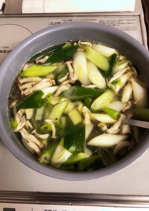 男の鶏出汁ヘルシースープ-レシピのメイン写真