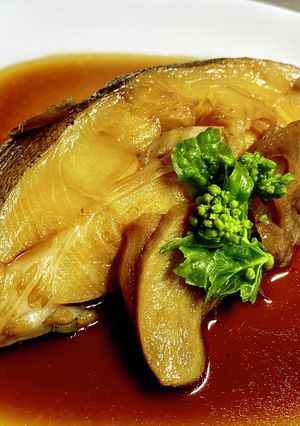 【和食】カラスカレイ煮付け-レシピのメイン写真