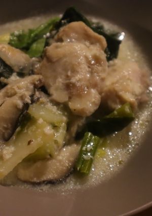 鶏肉と野菜の豆乳蒸し煮-レシピのメイン写真