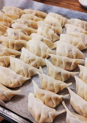 簡単！みんなで作ろう！餃子100個！-レシピのメイン写真