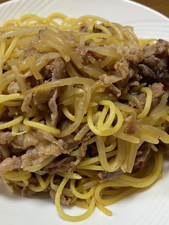 焼肉スパゲッティ-レシピのメイン写真
