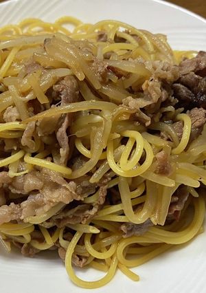 焼肉スパゲッティ-レシピのメイン写真
