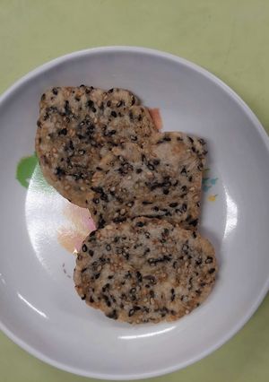【保育園給食】手作りごませんべい-レシピのメイン写真