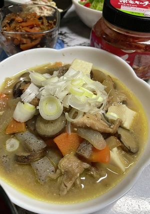 余った鶏皮で☆炊飯器でもつ煮風-レシピのメイン写真