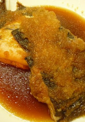 浜のかぁちゃん！カレイのおろし煮！-レシピのメイン写真