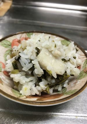 里芋と明日葉のご飯-レシピのメイン写真