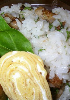 豚バラと梅昆布茶のまぜごはん♪-レシピのメイン写真