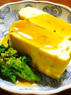 湯葉巻き玉子焼き(刺身湯葉入り) 餡かけ-レシピのメイン写真