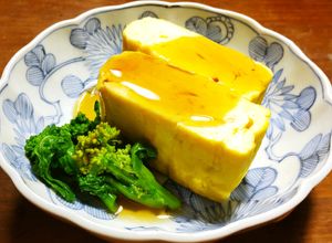 湯葉巻き玉子焼き（刺身湯葉入り）　餡かけ-レシピのメイン写真