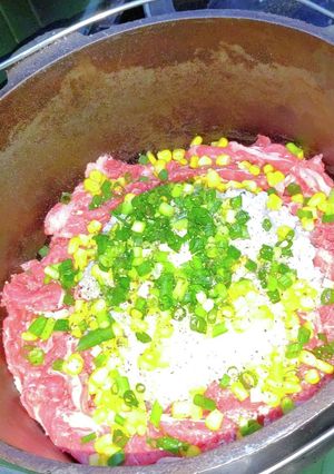 キャンプ飯 ビーフペッパーライス-レシピのメイン写真