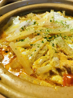 鍋の素●鶏肉と細切り大根のキムチ鍋-レシピのメイン写真