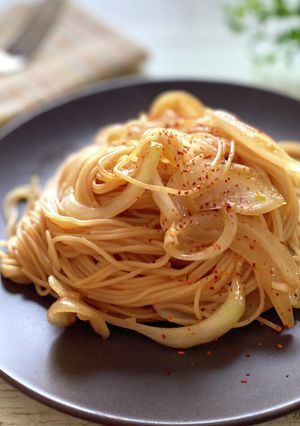 ゼンブヌードルで!にんにく醤油パスタ-レシピのメイン写真
