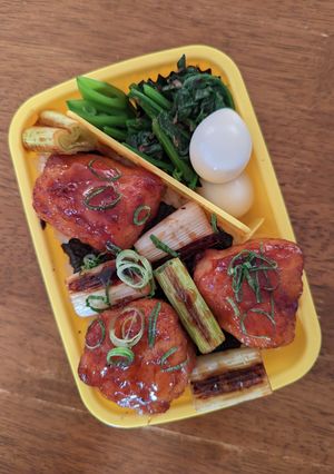 JK☆時短焼き鳥丼弁当♪-レシピのメイン写真