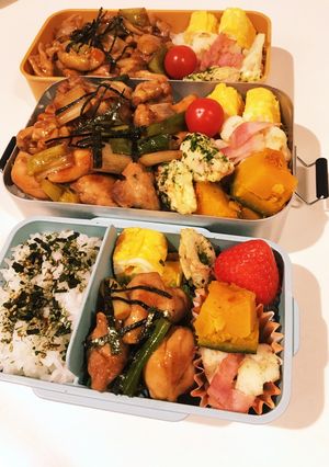 娘、息子、夫　弁当　23/1/31-レシピのメイン写真