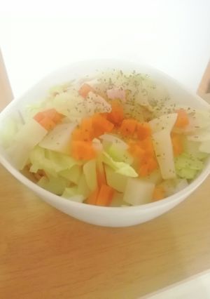 ZENBヌードルでコンソメスープパスタ-レシピのメイン写真