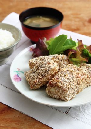 鯛のガーリックテフ焼き-レシピのメイン写真
