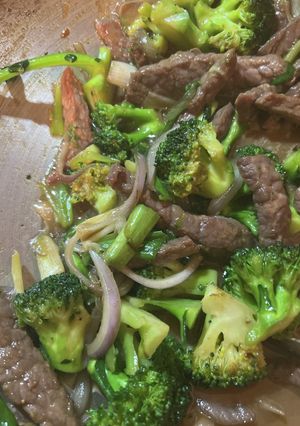 牛肉とブロッコリー炒め物　中華-レシピのメイン写真