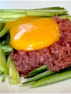 コンビーフユッケ-レシピのメイン写真