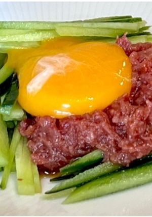 コンビーフユッケ-レシピのメイン写真