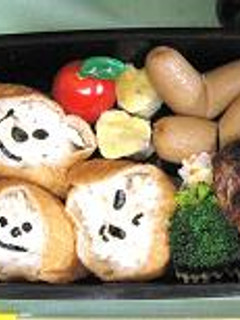 超簡単★うん?手抜きおいなりさん弁当-レシピのメイン写真