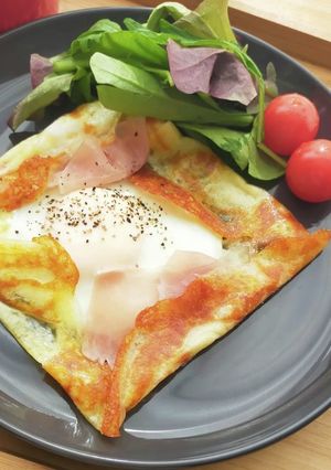 朝食にもおすすめ！ライスペーパーガレット-レシピのメイン写真