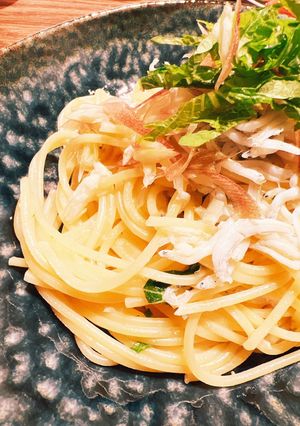 しらすと大葉のオイルパスタ-レシピのメイン写真
