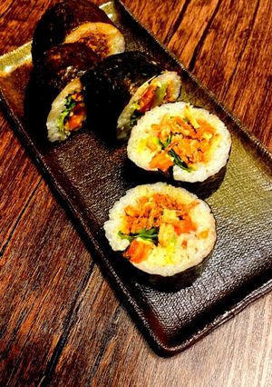 タコス風恵方巻き-レシピのメイン写真