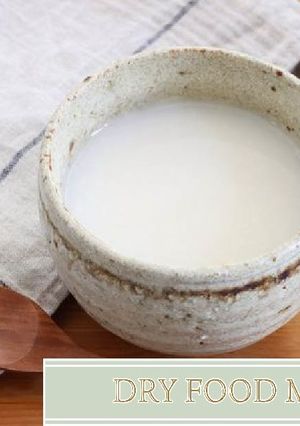 乾燥米麴で作る甘酒【ドライフード】-レシピのメイン写真