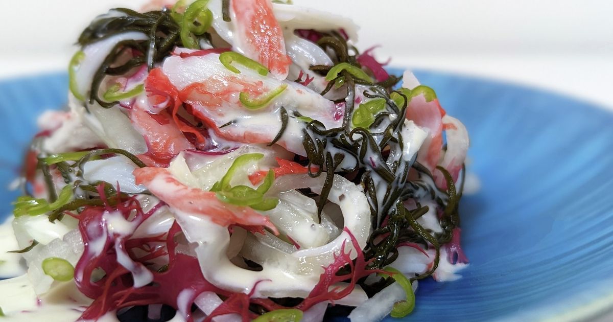 カニカマと海藻の大根サラダ by シーベジタブル 【クックパッド】 簡単