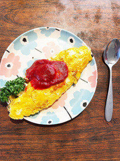 オレガノとチーズのオムレツ-レシピのメイン写真