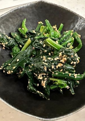 ほうれん草の胡麻和え-レシピのメイン写真