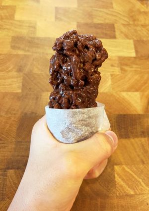 バレンタインに！ザクっと簡単チョコ棒-レシピのメイン写真