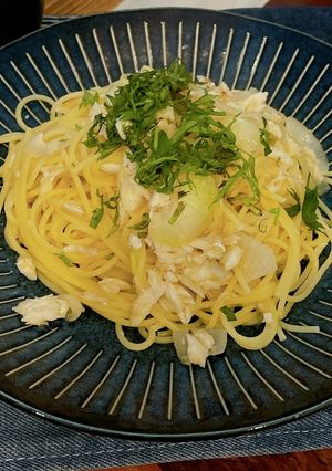 鯛の和風パスタ-レシピのメイン写真