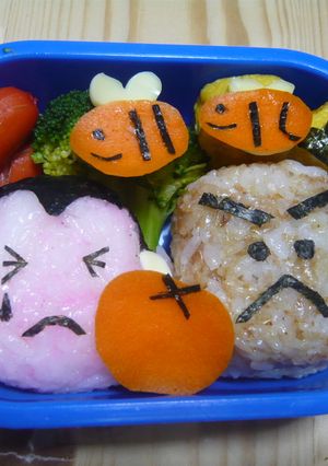かにむかし！キャラ弁-レシピのメイン写真