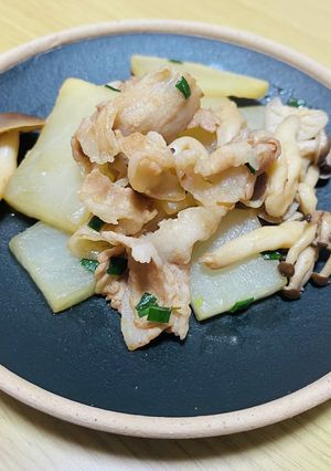 【野菜ソムリエ】聖護院だいこんの豚肉煮-レシピのメイン写真