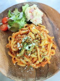 2分で出来る 極旨ミートうどん-レシピのメイン写真