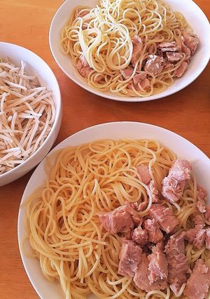 ツナパスタ-レシピのメイン写真
