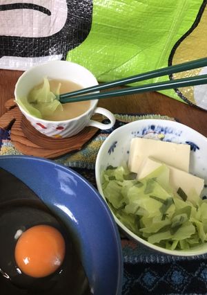 すぐ➡『気分は、すき焼き❣』味噌スープ付-レシピのメイン写真