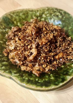 鰹節の出汁がらでおかかふりかけ-レシピのメイン写真
