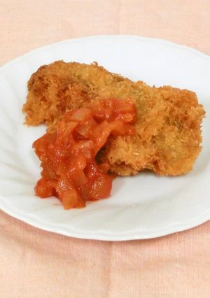 たらのフライ＆トマトソース-レシピのメイン写真