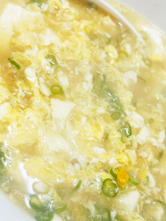 卵と豆腐の中華風粥-レシピのメイン写真
