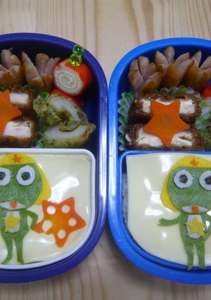 キャラ弁　簡単ケロロ軍曹-レシピのメイン写真