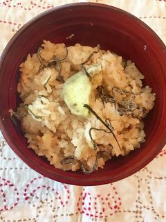 さつま芋と塩昆布の炊き込みごはん-レシピのメイン写真