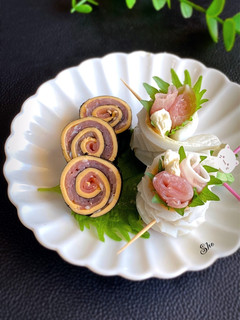 おつまみにチーズor竹輪で生ハム巻いて-レシピのメイン写真