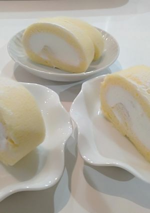 ロールケーキ-レシピのメイン写真