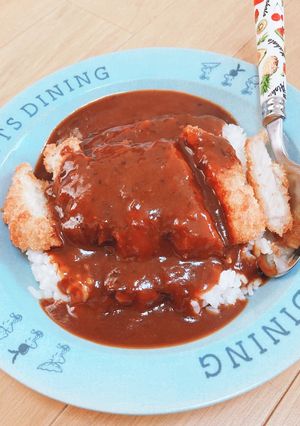簡単すぎるカツカレー-レシピのメイン写真
